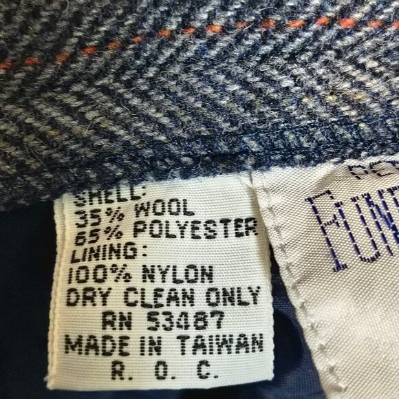 Vintage Wool Slacks Petites by Fundamental Things Women's 10 - Picture 7 of 8